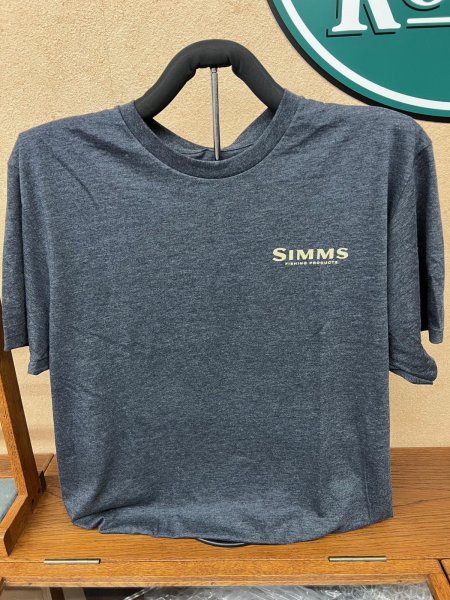 画像1: SIMMS  CLASSIC  TACKLE  T-SHIRT      NAVY HEATHER   (1)